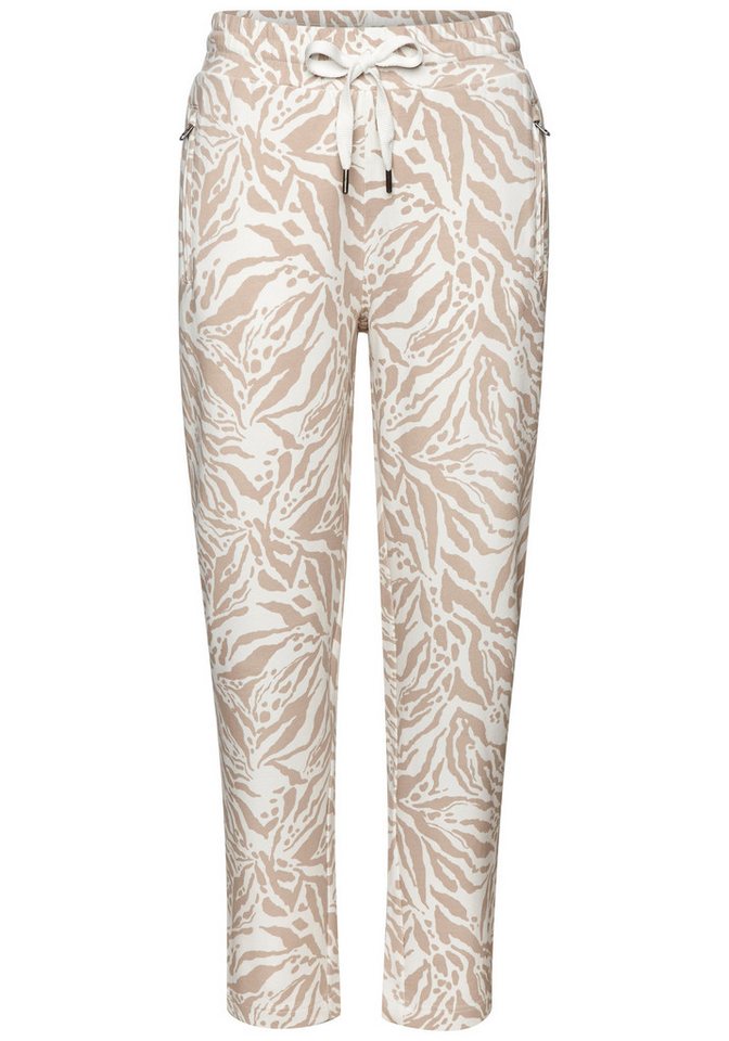 Venice Beach Sweathose aus weichem, angenehmen Sweat mit Animalprint, Jogginghose, sportlich-casual – Bild 2 von 5