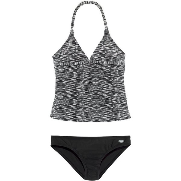 Venice Beach Tankini verstellbare Träger, unifarbene Hose
