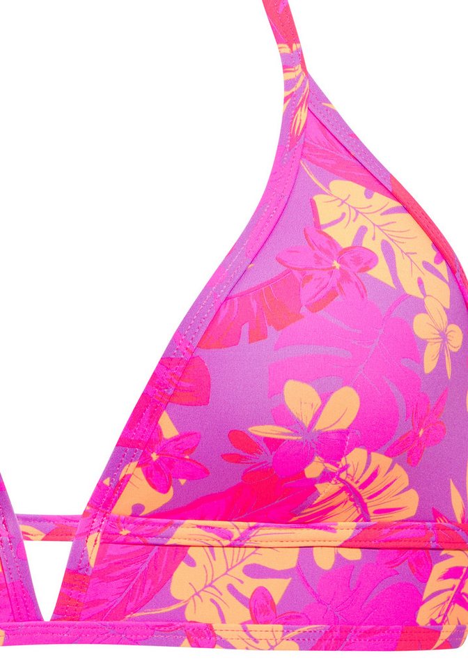Venice Beach Triangel-Bikini-Top Kaitlyn, mit floralem Allover-Print – Bild 3 von 4