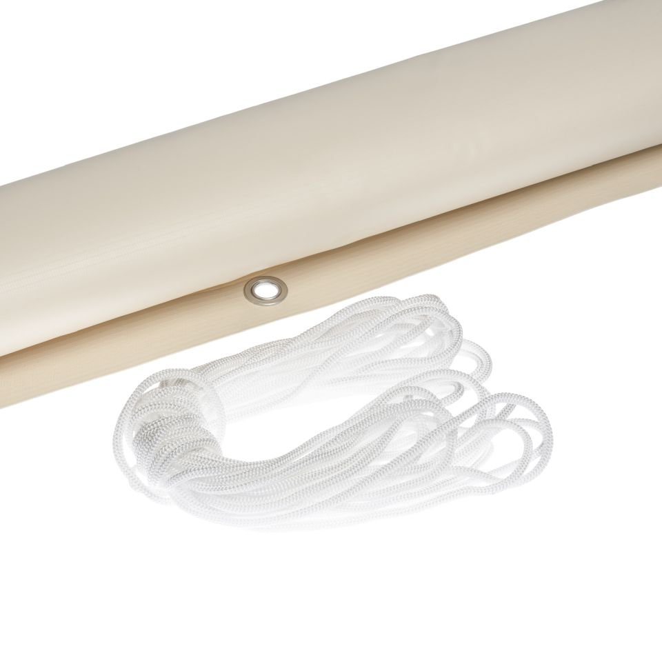 ventanara Balkonsichtschutz Balkonsichtschutz PVC Balkonverkleidung blickdicht Balkonbespannung – Bild 3 von 5