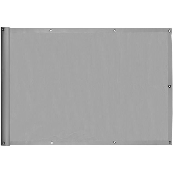ventanara Balkonsichtschutz Balkonsichtschutz PVC Balkonverkleidung blickdicht Balkonbespannung
