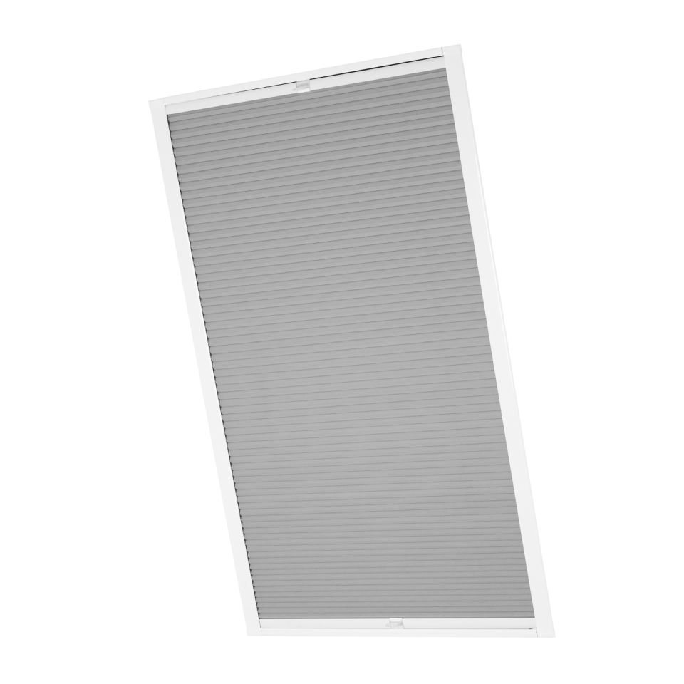 ventanara Dachfensterplissee Dachfenster passend für Velux Fenster Grau MK06 – Bild 2 von 5