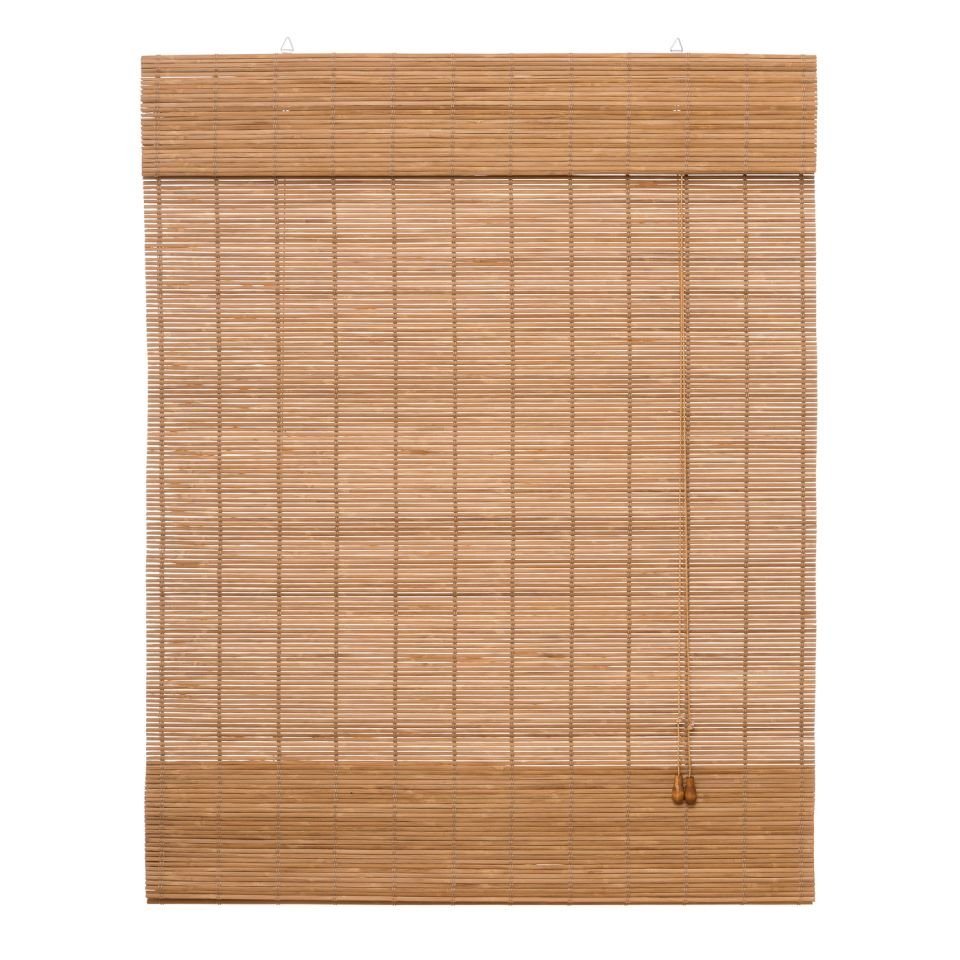 ventanara Raffrollo Bambus Raffrollo Bambusraffrollo Afrika Stil Holzrollo Seitenzugrollo – Bild 2 von 5