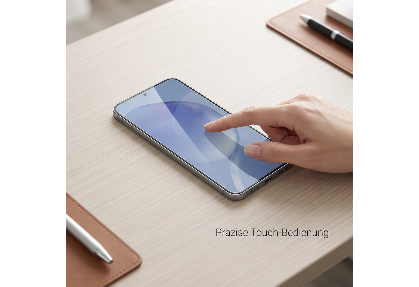 Ventarent Displayschutzglas Panzerglas für iPhone 15, Set, 2 Stück, transparent – Bild 2 von 4
