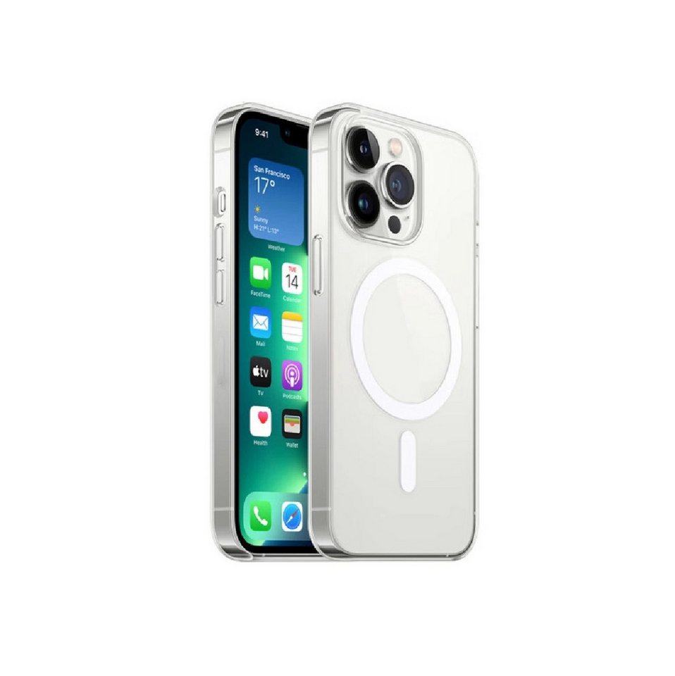 Ventarent Handyhülle Induktion Hülle iPhone 13 Pro Max MagSafe 6,7 Zoll, Case Cover Bumper Schutzhülle Magnetisch – Bild 3 von 3
