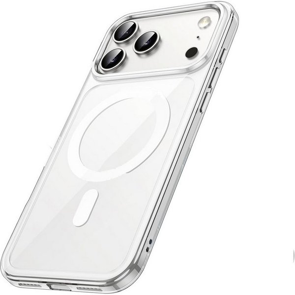 Ventarent Handyhülle Induktion Hülle iPhone 17 Pro MagSafe 6,3 Zoll, Case Cover Bumper Schutzhülle Magnetisch