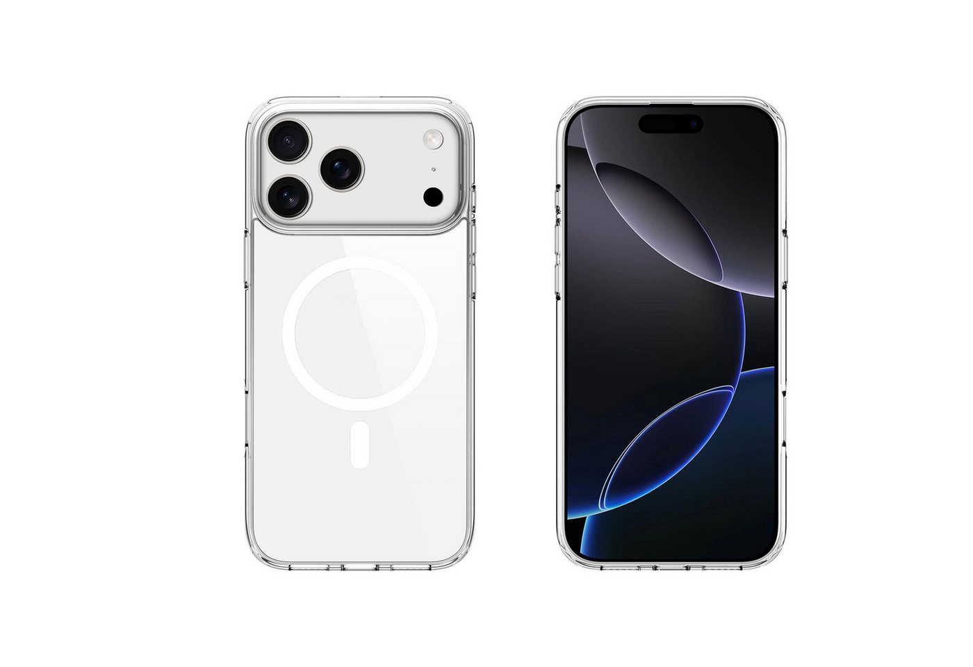 Ventarent Handyhülle Induktion Hülle iPhone 17 Pro MagSafe 6,3 Zoll, Case Cover Bumper Schutzhülle Magnetisch – Bild 4 von 4
