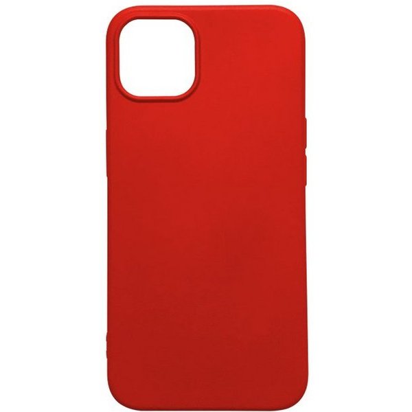 Ventarent Smartphone-Hülle Handy Hülle Case passt für Apple iPhone 13 6,1 Zoll, Slim Cover, Back Cover, Durchsichtig, Robust, stoßfest / Rot