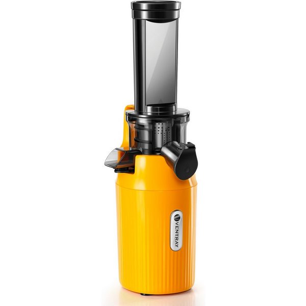 VENTRAY Slow Juicer Kleiner Ginnie Entsafter, kompakt und langsam, nährstoffreich, 100,00 W, Sicherheitsverriegelung
