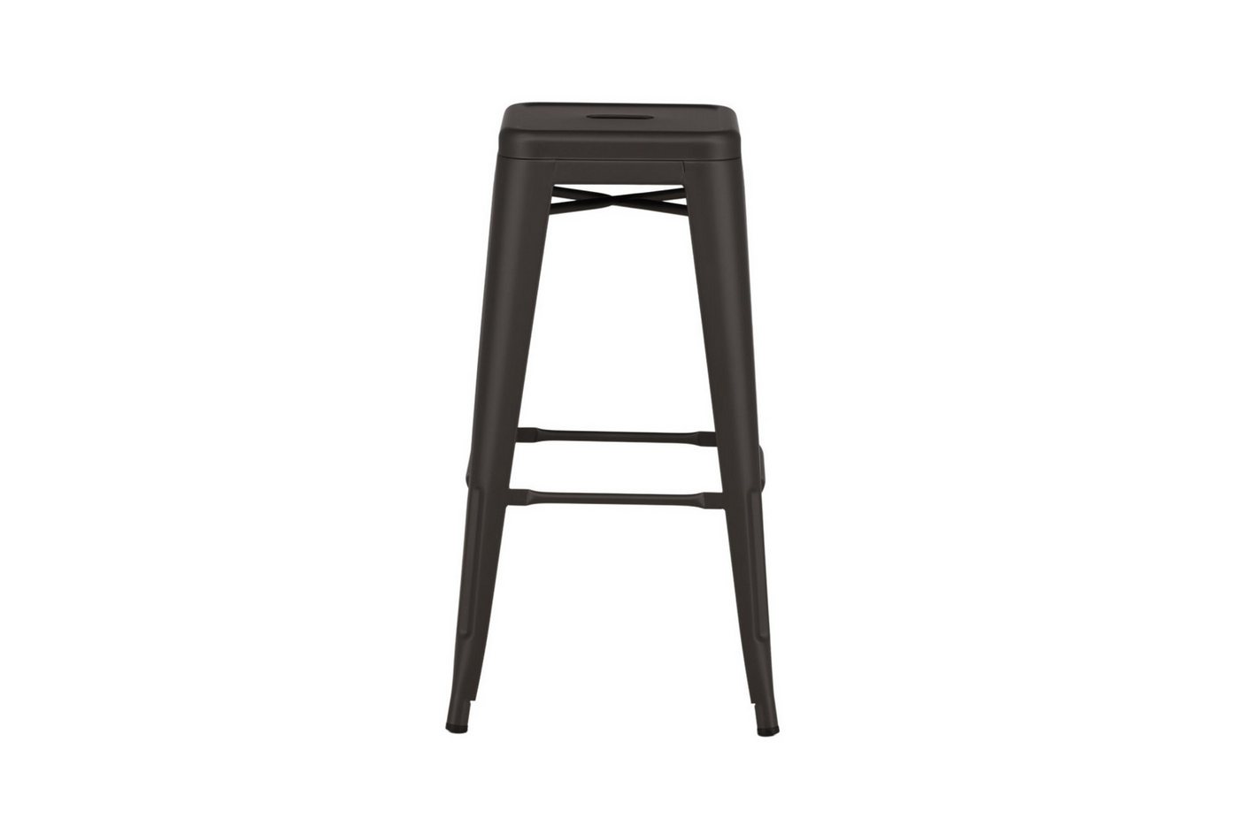 Venture Home Barhocker Tempe, 4er-Set Barhocker, kompakt, 136 kg belastbar (Set, 4 St., 4er-Set Barhocker), Tresenstuhl, Stahlrahmen, Fußstütze, ausgestellte Be – Bild 5 von 5