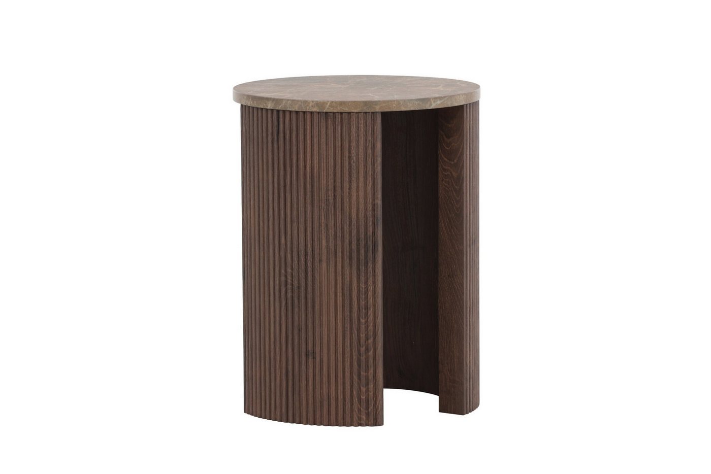 Venture Home Beistelltisch Bristol, kompakter runder Beistelltisch, modern & vielseitig, Ø 40 cm, Ablagetisch, MDF, rund, schmal, hoch, dezent, klar – Bild 2 von 5