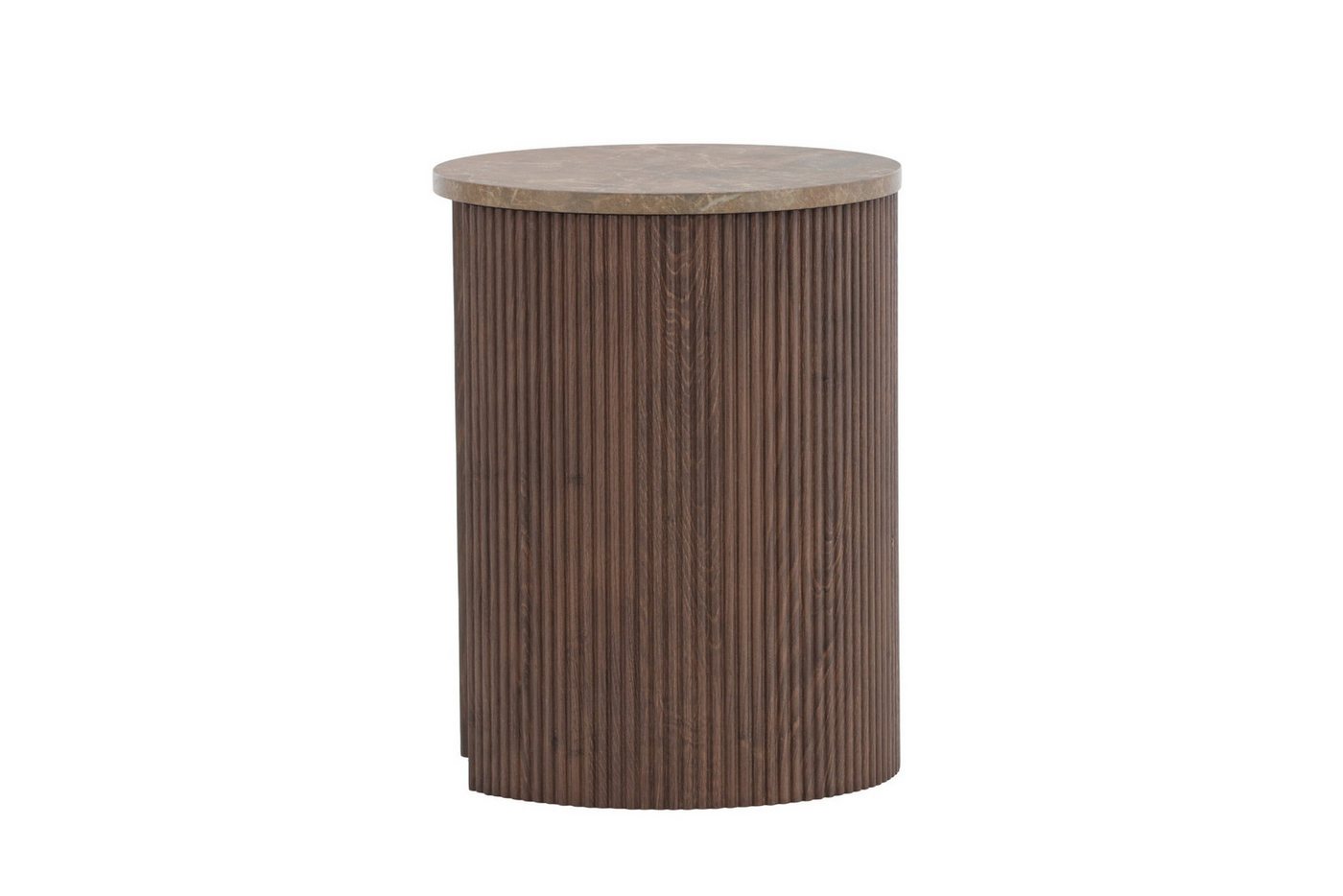 Venture Home Beistelltisch Bristol, kompakter runder Beistelltisch, modern & vielseitig, Ø 40 cm, Ablagetisch, MDF, rund, schmal, hoch, dezent, klar – Bild 3 von 5