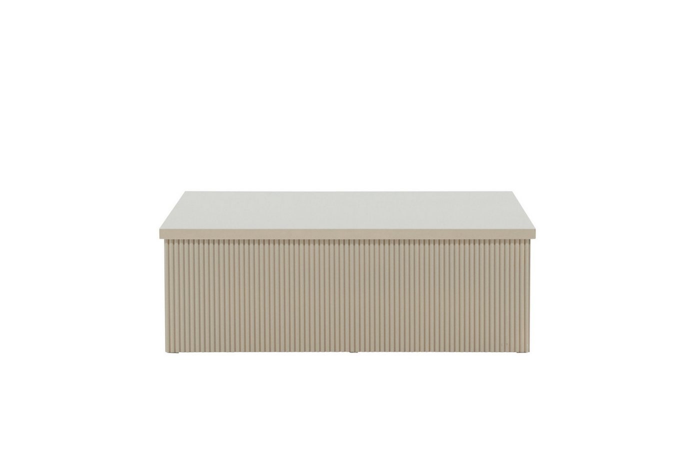 Venture Home Couchtisch Lenox, quadratischer Lounge-Couchtisch, 90 × 90 cm, Sofatisch, MDF, quadratisch, niedrig, geräumig, einladend – Bild 2 von 5