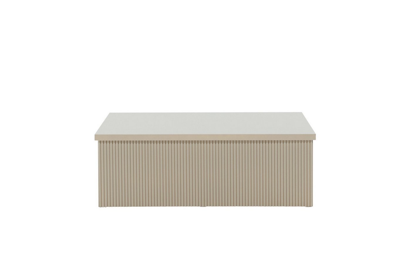 Venture Home Couchtisch Lenox, quadratischer Lounge-Couchtisch, 90 × 90 cm, Sofatisch, MDF, quadratisch, niedrig, geräumig, einladend – Bild 3 von 5