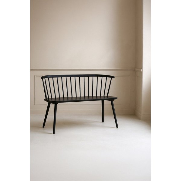 Venture Home Essbank Bobby, Sitzbank 120 cm mit Rückenlehne, modern und robust