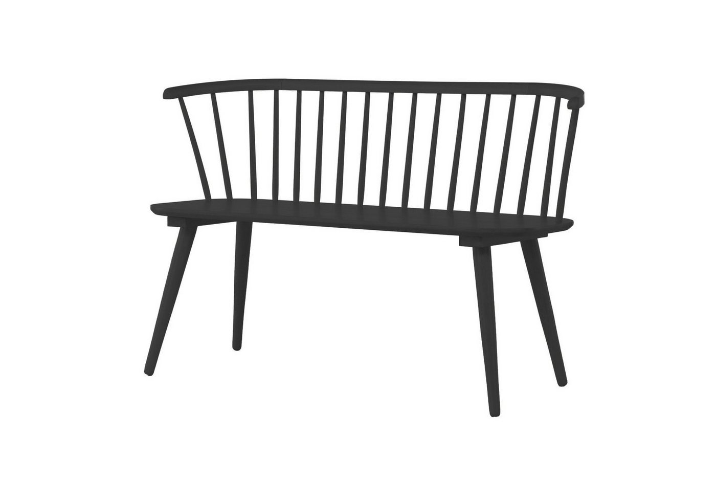 Venture Home Essbank Bobby, Sitzbank 120 cm mit Rückenlehne, modern und robust – Bild 3 von 5