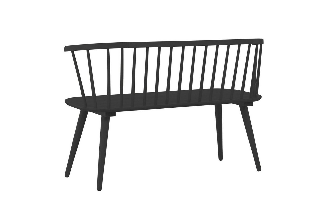 Venture Home Essbank Bobby, Sitzbank 120 cm mit Rückenlehne, modern und robust – Bild 4 von 5