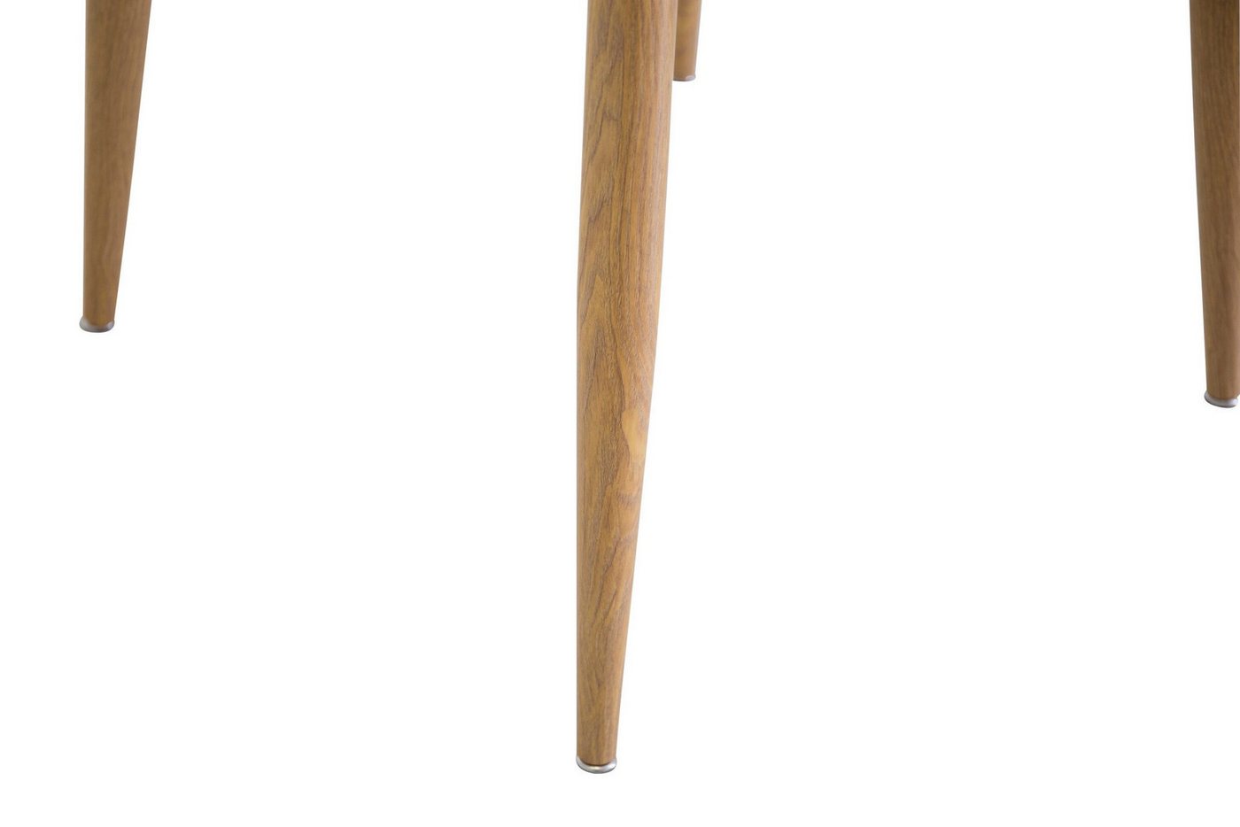Venture Home Esstisch Plaza, runder Esstisch, modern & vielseitig, Ø 100 cm, Esszimmertisch, MDF, Stahlbeine, rund, stilvoll, klassisch – Bild 4 von 5