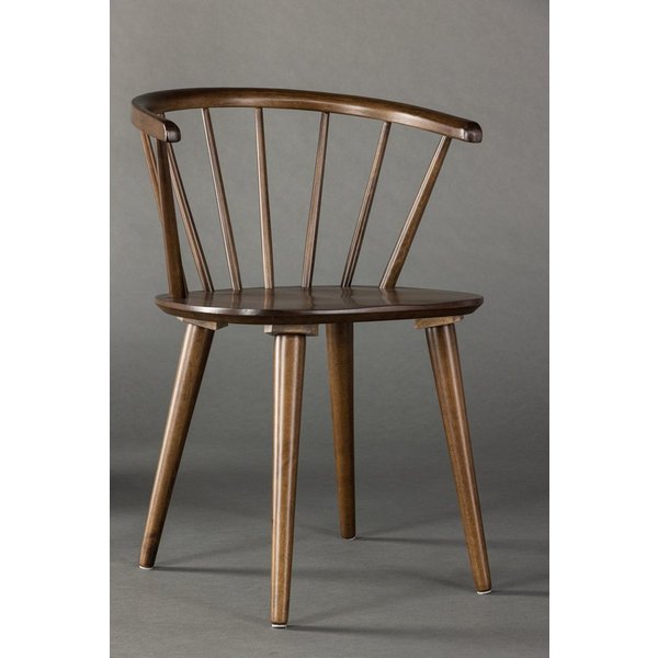 Venture Home Esszimmerstuhl Bobby, 2er-Set Esszimmerstühle aus Gummibaumholz, modern (2 St), Holzstuhl, Massivholz, abgerundete Form, einladend, skandinavisch