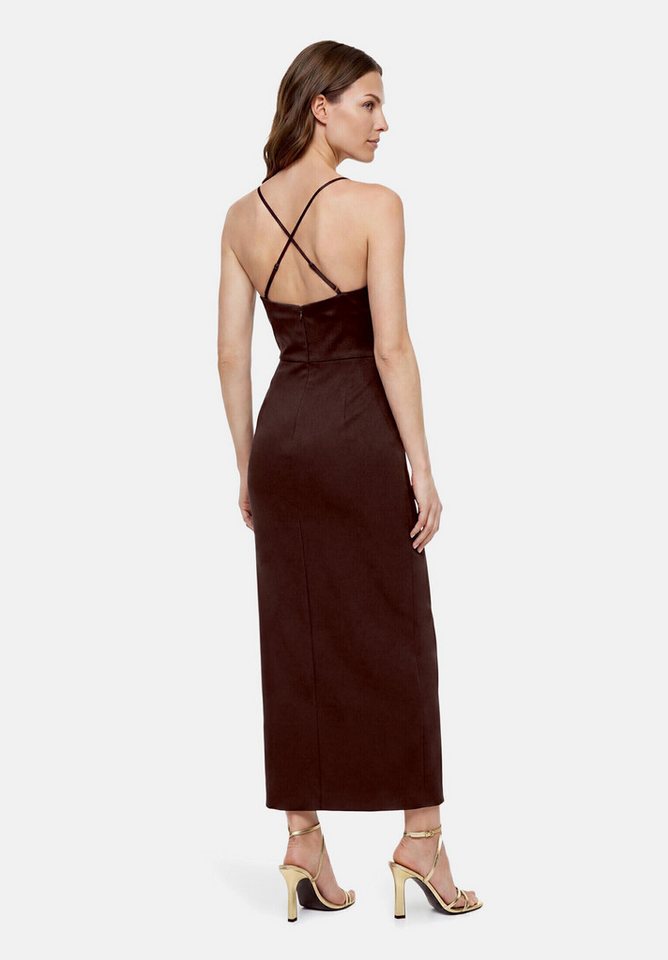 Vera Mont Abendkleid Damen mit Raffung Material – Bild 3 von 5