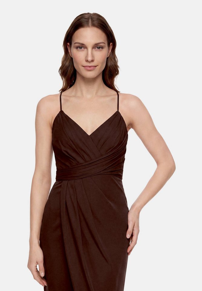 Vera Mont Abendkleid Damen mit Raffung Material – Bild 4 von 5