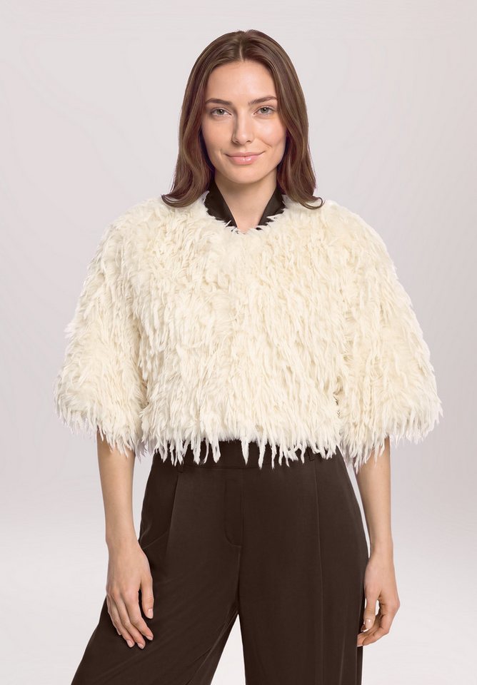 Vera Mont Fellimitatjacke Damen mit Fransen – Bild 2 von 5