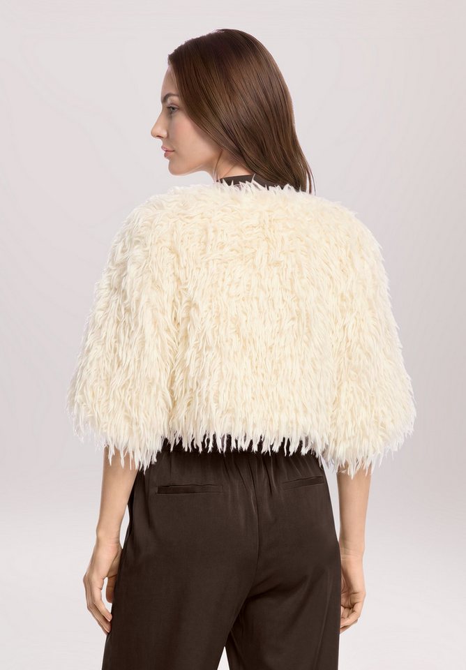 Vera Mont Fellimitatjacke Damen mit Fransen – Bild 3 von 5