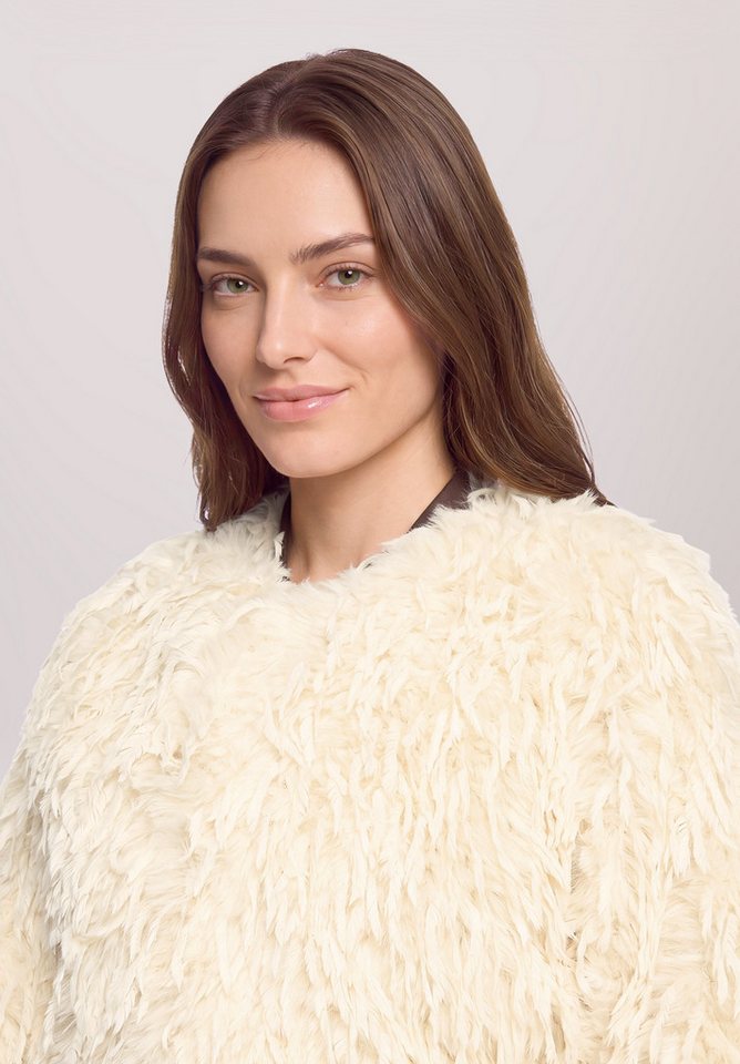 Vera Mont Fellimitatjacke Damen mit Fransen – Bild 4 von 5