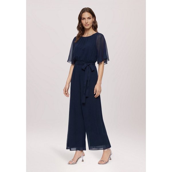 Vera Mont Overall Damen mit Bindegürtel (1-tlg) Design