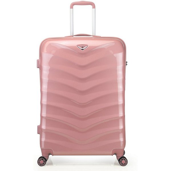 Verage Koffer Seagull, Hartschalen-Trolley, 4 Rollen, Doppelrollen TSA Zahlenschloss, teilweise erweiterbar