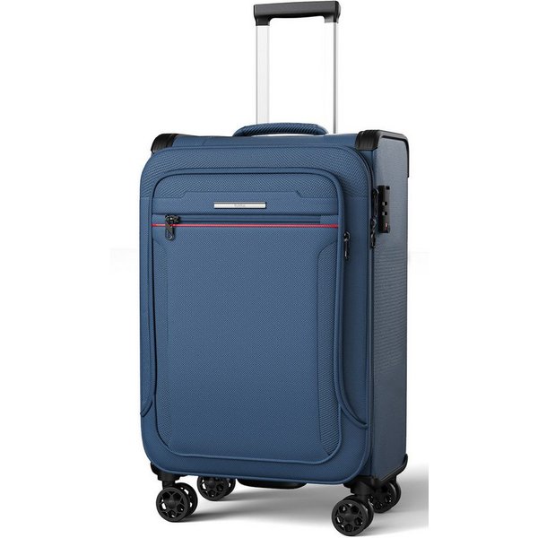 Verage Weichgepäck-Trolley Toledo Weichschalenkoffer Reisekoffer, 4 Rollen, TSA-Schloss, erweiterbar Stoffkoffer Volumenerweiterung S/M/L/Sets
