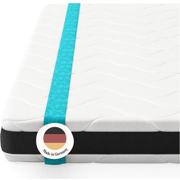 verapur, Topper Verapur Hypersoft Topper Fresh 090x200 H1, Made in Germany, 6 cm hoch, Wendbarer Topper aus deutscher Produktion