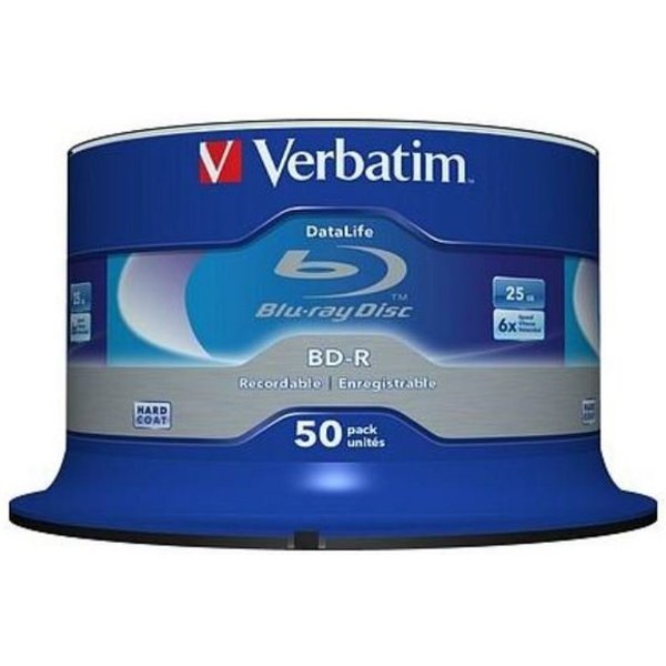 Verbatim Blu-ray-Rohling Blu-Ray BD-R SL 25GB 6x