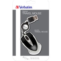 Verbatim Go Mini Optical Travel Mouse – Schwarz