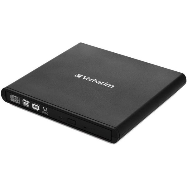 Verbatim Mobile DVD-Brenner USB 2.0 light Version DVD-Brenner (USB 2.0, DVD 8x/CD 24x, Externer DVD-Brenner)