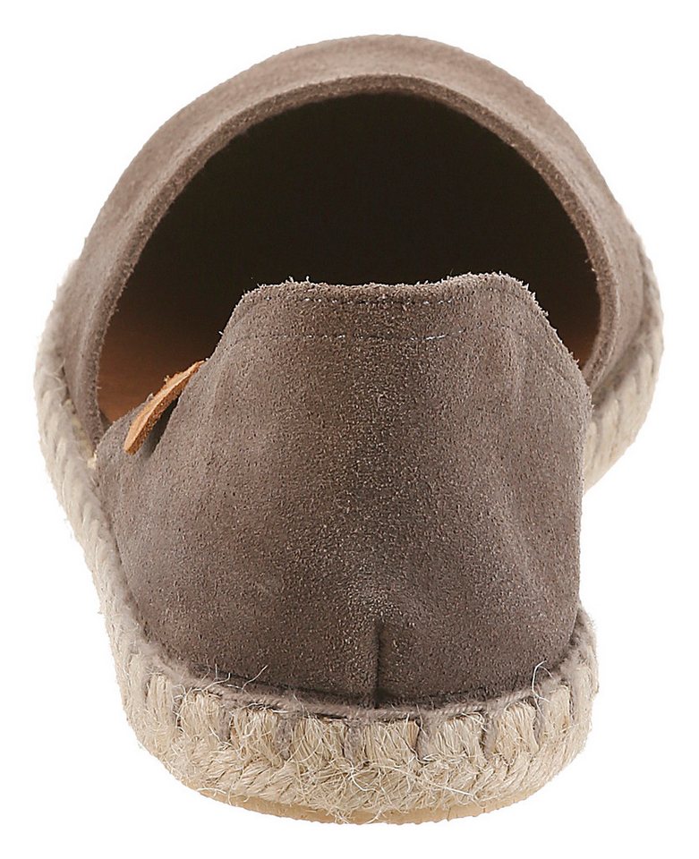 VERBENAS Espadrille Strandschuh, Sommerschuh, Loafer aus Veloursleder – Bild 2 von 5
