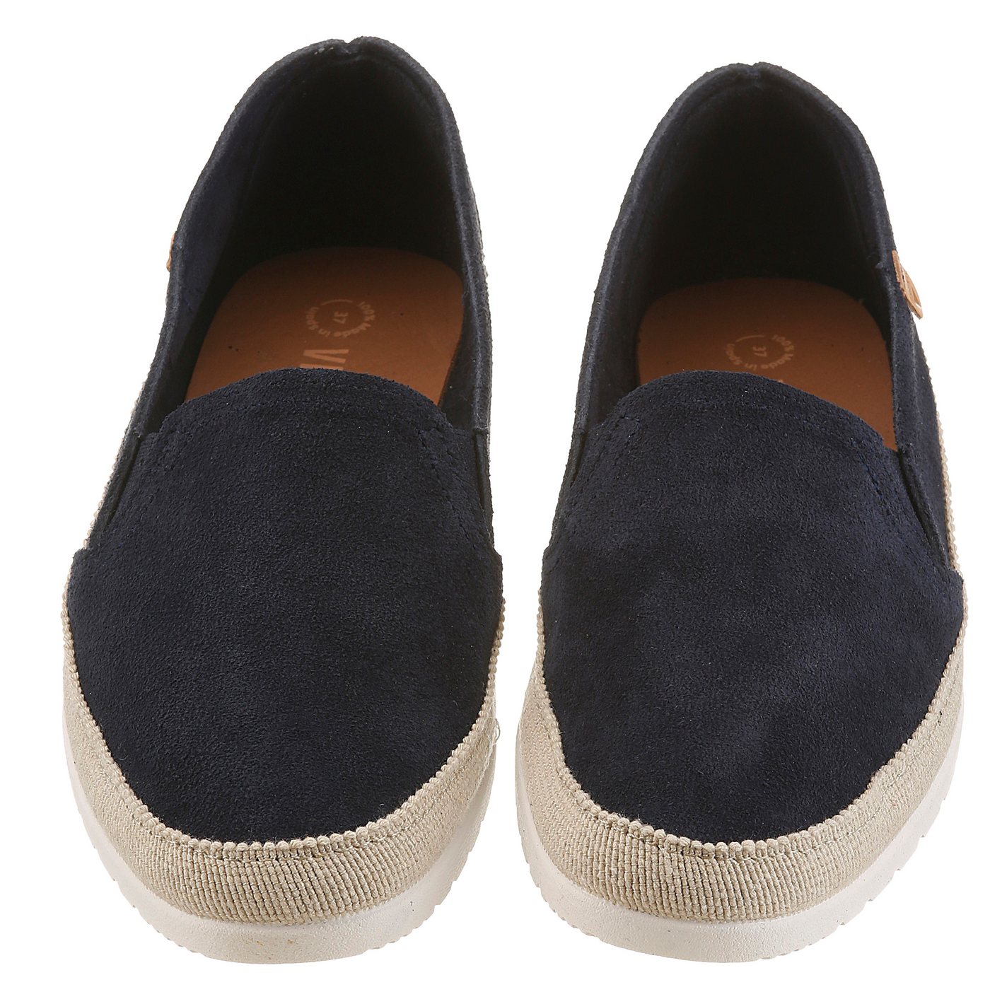 VERBENAS NURIA Slipper Espadrille, Schlupfschuh, Halbschuh mit Stretcheinsätze – Bild 4 von 5