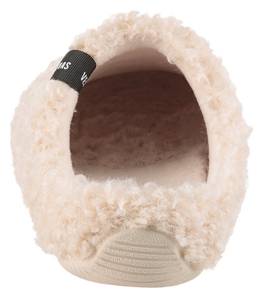 VERBENAS Pantoffel, Hausschuh, Homeslipper, Clog in kuscheliger Optik – Bild 2 von 5