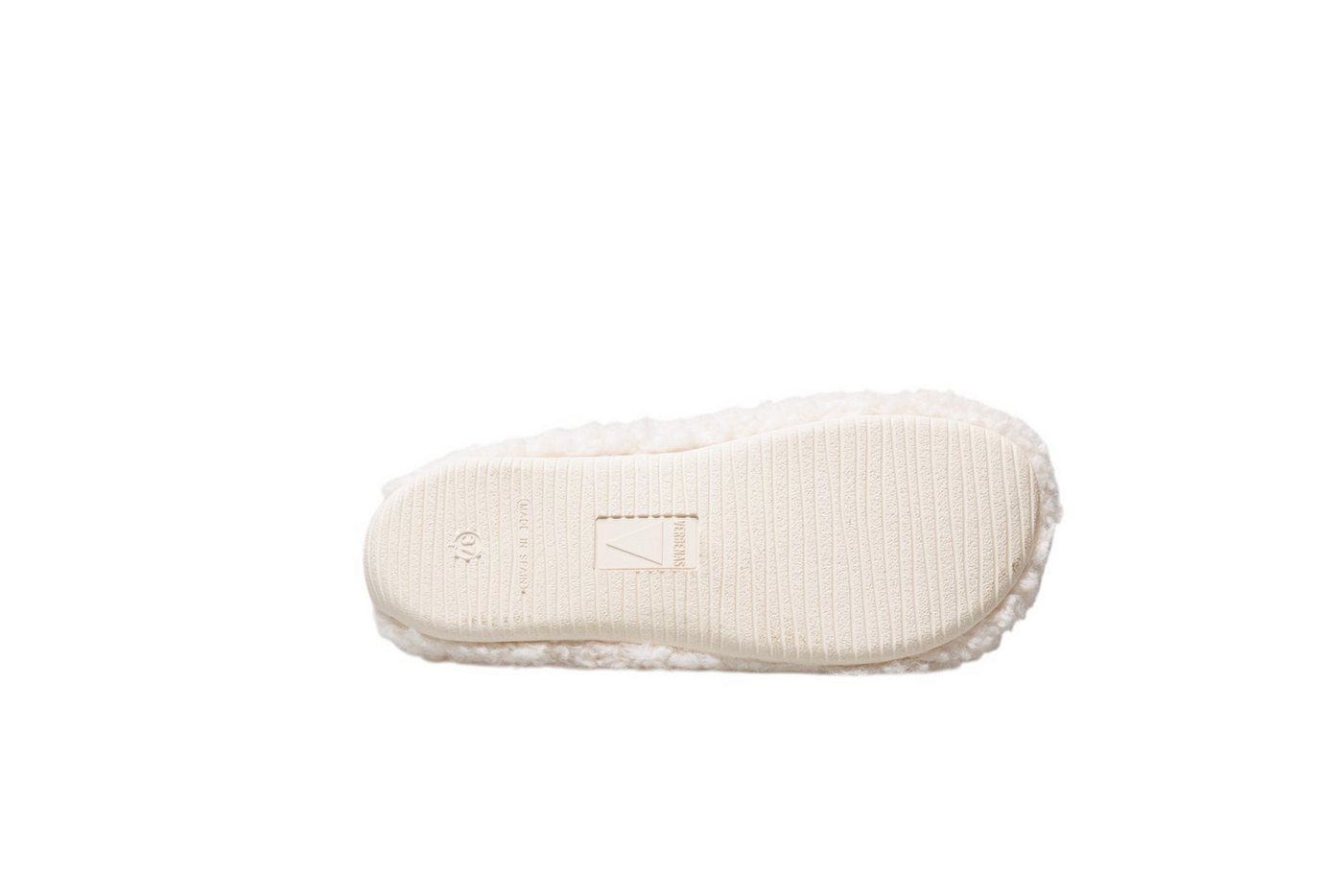 VERBENAS Pantoffel, Hausschuh, Homeslipper, Clog in kuscheliger Optik – Bild 3 von 5