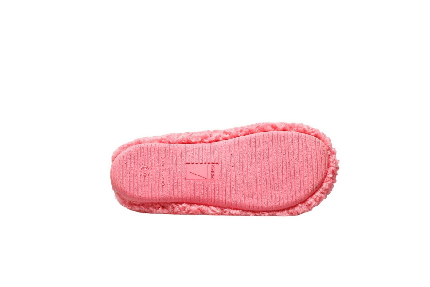 VERBENAS Pantoffel, Hausschuh, Homeslipper, Clog in kuscheliger Optik – Bild 3 von 5