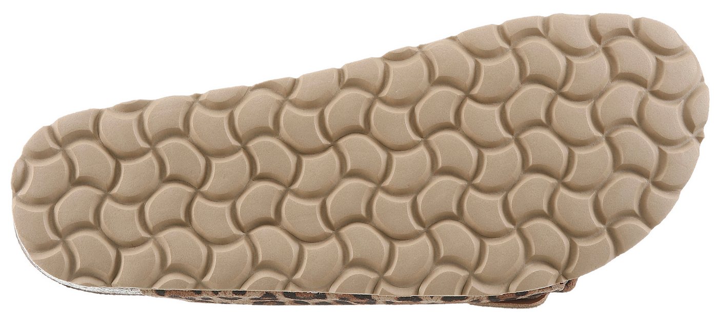 VERBENAS Randell Leopardo Pantolette, Sommerschuh, Schlappen, Hausschuh mit Softfußbett – Bild 3 von 5