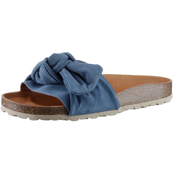 VERBENAS Roxy Roda Pantolette Sommerschuh, Flat, Pool Slides mit modischer Schlaufe