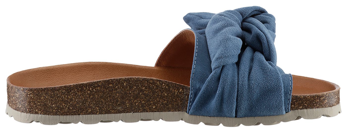 VERBENAS Roxy Roda Pantolette Sommerschuh, Flat, Pool Slides mit modischer Schlaufe – Bild 5 von 5