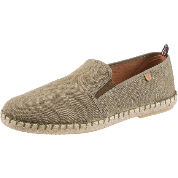 VERBENAS TOM MALI Slipper Schlupfschuh, Urlaubsschuh, Flat mit Bast-Sohlenumrahmung