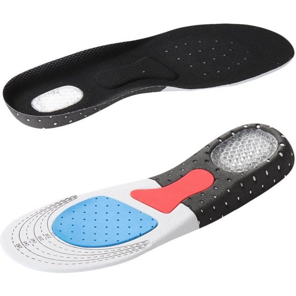VERCO Einlegesohlen Schuh Sport Gel Einlage Größe 40 bis 45, gegen Fersensporn Orthopädische Einlage