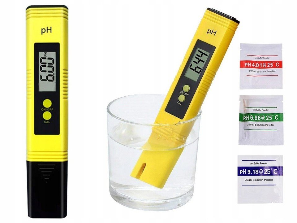 VERK GROUP Aquarium-Wassertest Digitales pH-Messgerät Wasser Tester für Aquarium Pool mit LCD, 1 Messparameter, 1-tlg., 1× pH-Messgerät – Bild 2 von 5