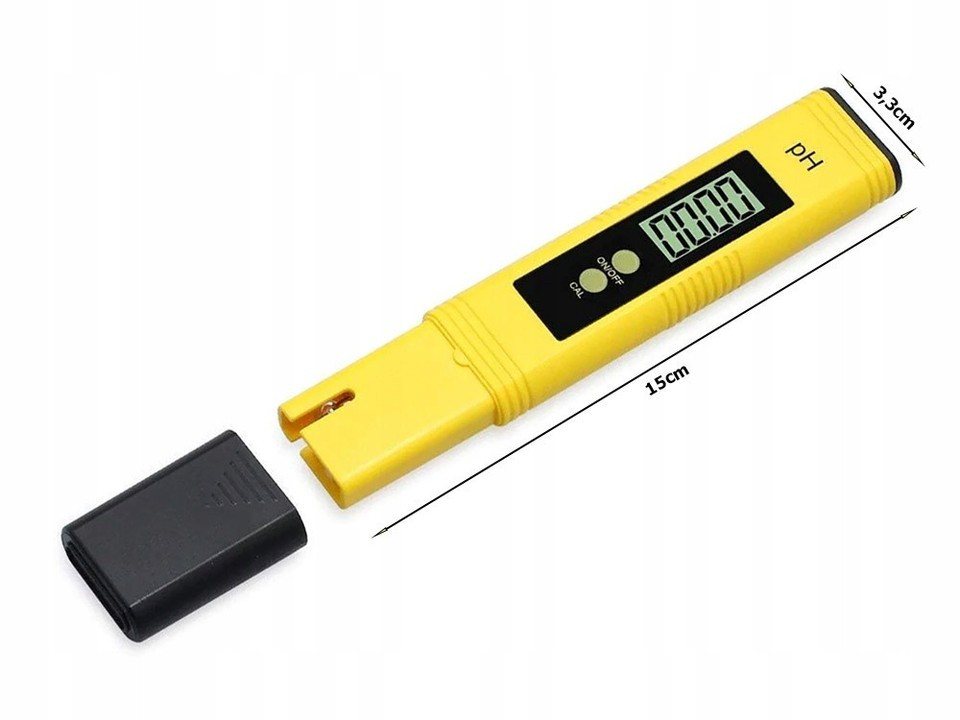 VERK GROUP Aquarium-Wassertest Digitales pH-Messgerät Wasser Tester für Aquarium Pool mit LCD, 1 Messparameter, 1-tlg., 1× pH-Messgerät – Bild 3 von 5