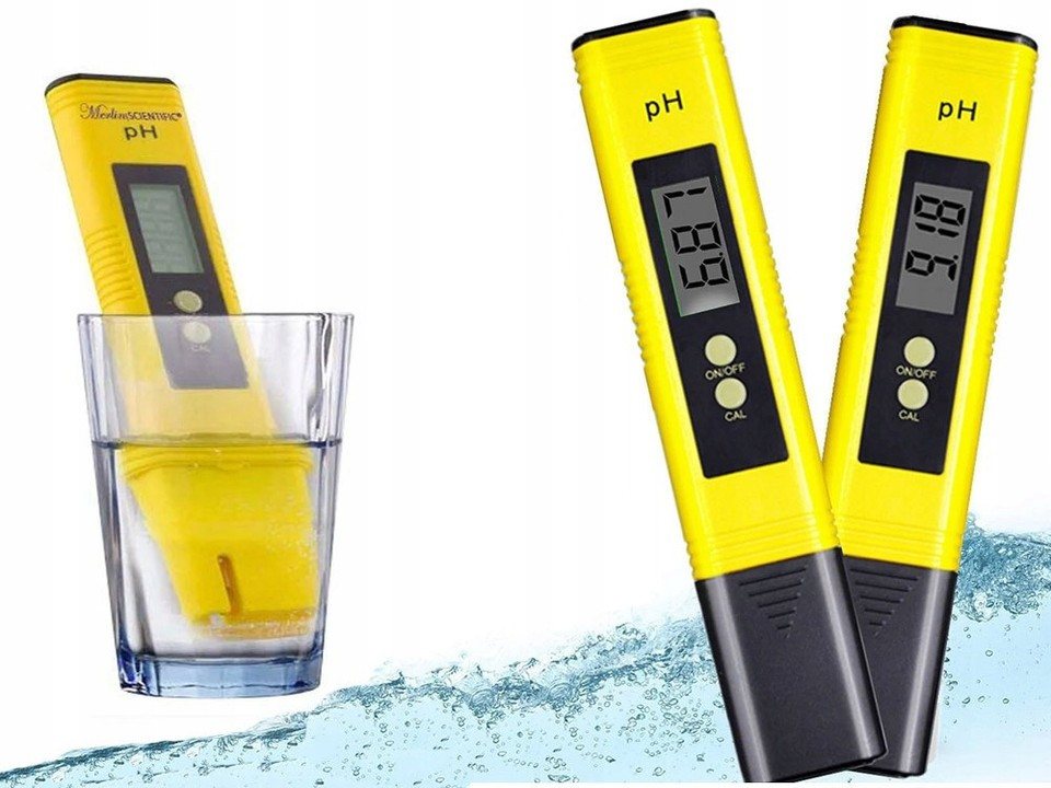 VERK GROUP Aquarium-Wassertest Digitales pH-Messgerät Wasser Tester für Aquarium Pool mit LCD, 1 Messparameter, 1-tlg., 1× pH-Messgerät – Bild 4 von 5