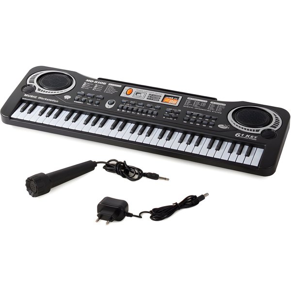 VERK GROUP Home-Keyboard Einsteiger Keyboard Digital Klavier Piano (3-St), inkl. Demo-Songs und Lernfunktion