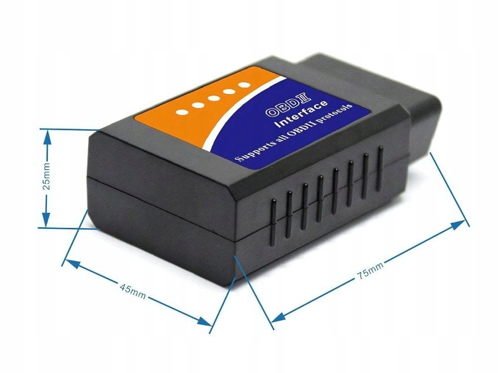 VERK GROUP OBD2 Bluetooth Adapter ELM327 V2 Diagnosegerät für iOS & Android Bluetooth-Adapter, Bluetooth-Verbindung, Fehlercodes auslesen & löschen – Bild 3 von 5